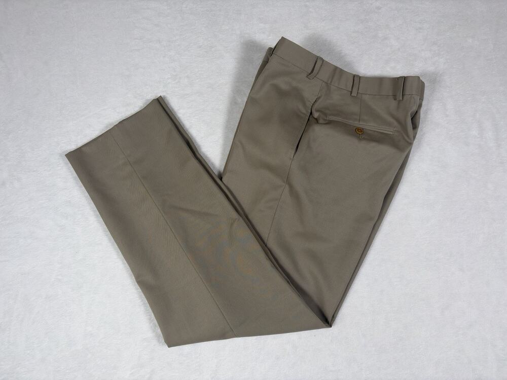 Brooks Brothers 346 Men’s Tan Chino Pants 35x32 Cotton Egypt